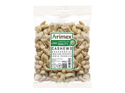 Anakardžių riešutai ARIMEX, 300g