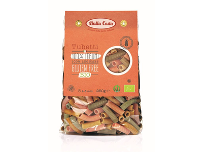 Ekologiški makaronai DALLA COSTA, Tubetti, 250 g LT-EKO-001