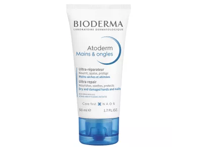 BIODERMA rankų kremas ATODERM MAINS & ONGLES, 50 ml
