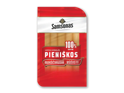 Virtos pien. SAMSONO dešrelės, a. r., 620 g