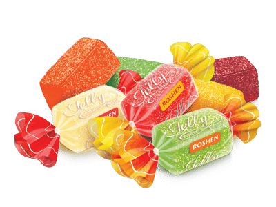Želės saldainiai ROSHEN JELLY, 1 kg