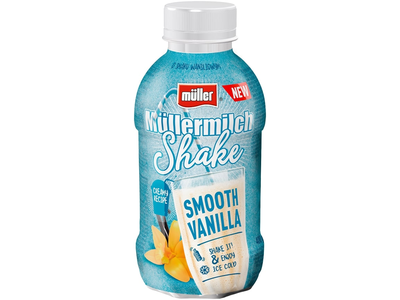 Pieno gėrimas MÜLLERMILCH SHAKE, vanilės skonio, 400g