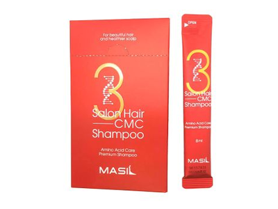 MASIL 3 SALON HAIR CMC plaukų šampūnas, 8 ml