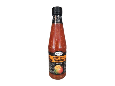 Aitrusis saldžiarūgštis mangų padažas BUGA'S, 375 g