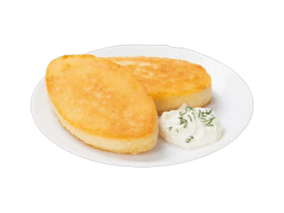 Kepti žemaičių blynai su mėsos įdaru, 1 vnt., 130 g