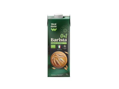 Ekologiškas avižų gėrimas BARISTA WELL DONE, 1 l