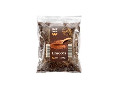 Linų sėmenys WELL DONE, 150 g