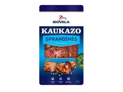 KAUKAZO marinuotas sprandinės šašlykas, 700 g