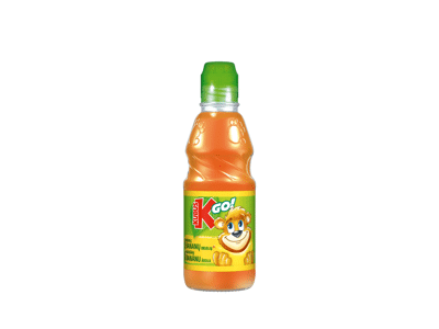 Morkų, bananų ir obuolių nektaras KUBUŠ GO (53%), 300 ml
