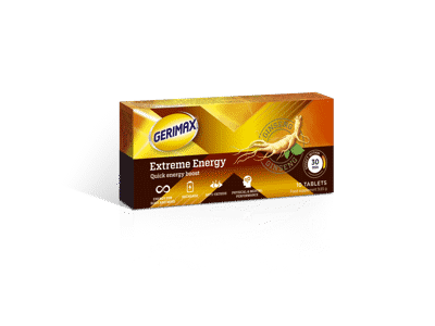 GERIMAX maisto papildas EXTREME ENERGY, 10 tab.