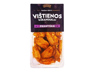 Karštai rūkyti vištienos užkandukai PIKANTIŠKAI, 1 kg