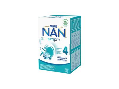 Pieno mišinys NAN OPTIPRO 4, nuo 2 metų, 650g  
