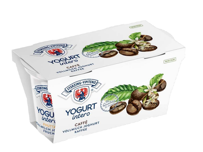 Jogurtas VIPITENO, kavos skonio, 3,7% rieb., 2x125 g