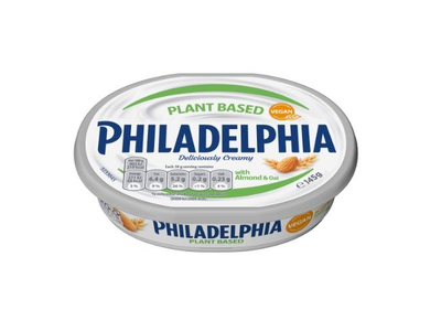 Augalinė užtepėlė PHILADELPHIA, su migdolais ir avižomis, 145g