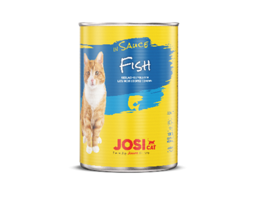 Konservai katėms, JosiCat, žuvimi padaže, 415g