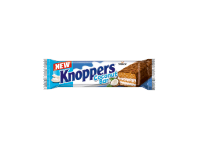 Vaflinis batonėlis KNOPPERS, kokosų skonio, 40 g