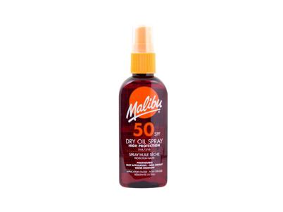 MALIBU SPF50 purškiamasis apsauginis sausasis aliejus, 100 ml
