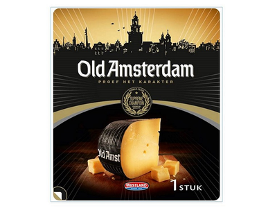 Kietasis sūris OLD AMSTERDAM, brandintas, 250 g