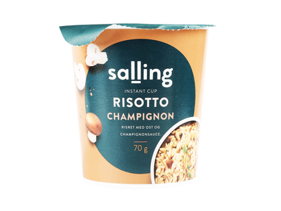 RISOTTO su sūriu ir piev. pad. SALLING, 70 g