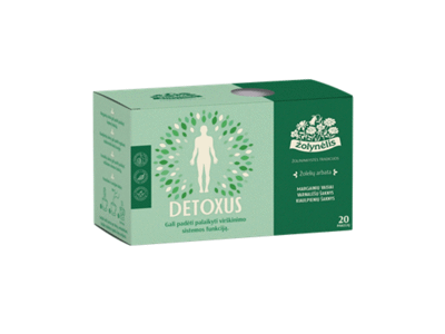 Žolelių arbata ŽOLYNĖLIS (DETOXUS), 40 g