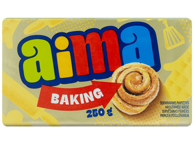 Margarinas kepiniams AIMA, sumažinto riebumo, 60%, 250 g
