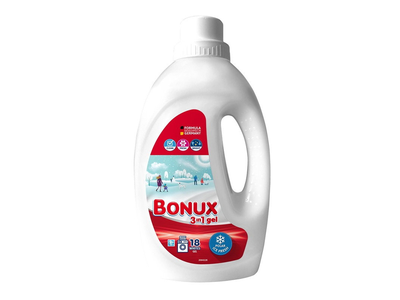 Skalbimo gelis BONUX POLAR ICE FRESH, 18 skalbimų, 0,9 l