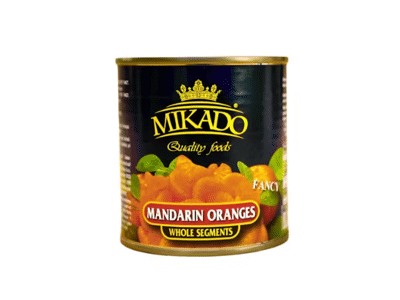 Konservuoti mandarinai MIKADO silpname sirupe, 312 g