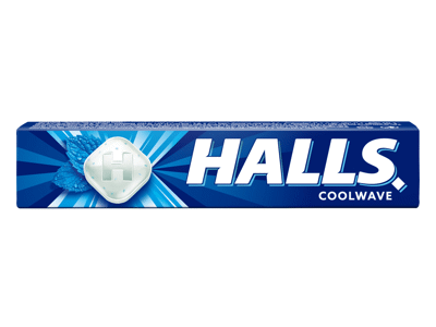 Ledinukai HALLS COOLWAVE, 33.5 g