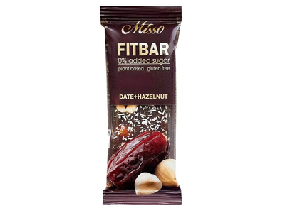 Batonėlis MISSO DATE HAZELNUT, 30 g