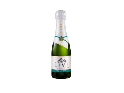 Gaz. putojantis nealk. p.sausas vynas ALITA LIVI SEMI DRY, 200 ml