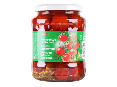 Mar. vyšniniai pomidorai RIMI, 690 g / 360 g