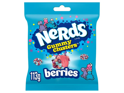 Saldainiai NERDS GUMMY CLUSTERS BERRIES, 113g