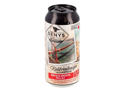 Nealkoholinis alus GENYS KALIFORNIKACIJA, 440 ml