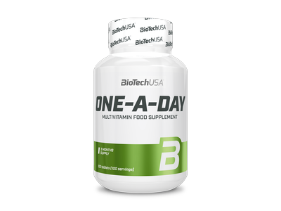 Vitaminų kompleksas BioTechUSA, one-a-day, tabletės,100 vnt