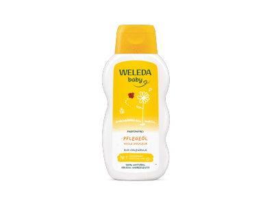 Vaikiškas kūno aliejus WELEDA su medetkomis, 200 ml