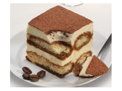 Šaldytas tortas Tiramisu DOLCERIA ALBA, pjaustytas, (8x85g), 680g