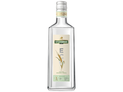 Ekolog.degtinė STUMBRAS VODKA ECO, 40%, 0,5 l