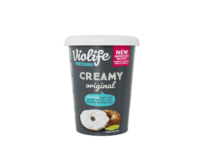 Tepamas augalinių riebalų sūrio produktas VIOLIFE, 500g