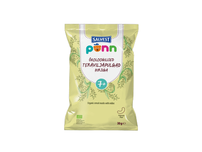 Ekologiškos kukurūzų lazdelės PONN su soromis, nuo 7 mėn., 30 g