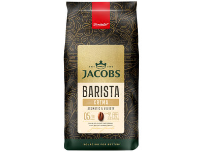 Kavos pupelės JACOBS BARISTA CREMA, 1 kg
