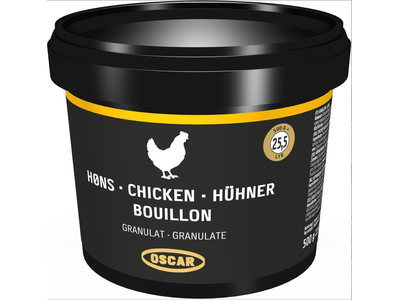 Vištienos sultinio granulės OSCAR, 500 g