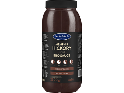Memfio stiliaus BBQ padažas Hickory SANTA MARIA, 2500 g