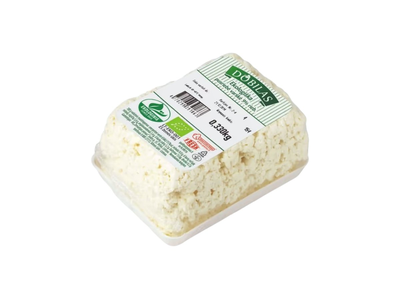 Ekologiška pusriebė varškė 9% rieb. DOBILAS, 1 kg