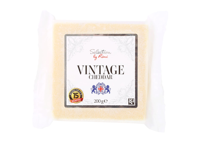 Čederio sūris S. BY RIMI VINTAGE, 48 %, 200 g
