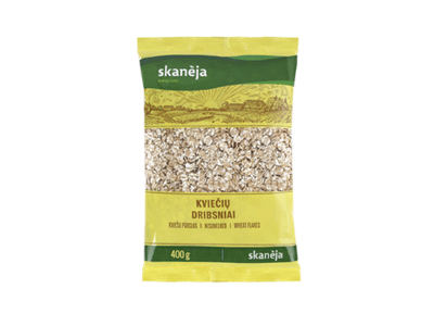 Kvietiniai dribsniai SKANĖJA, 400 g