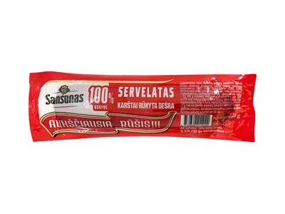 Karštai rūkytas SAMSONO servelatas, a. r., 220 g