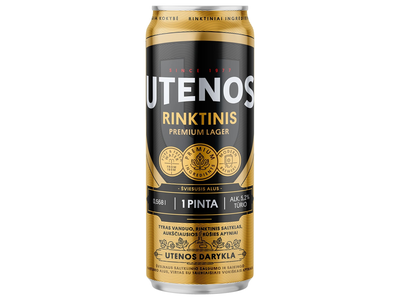 Alus UTENOS RINKTINIS, 5,2 %, 0,568 l