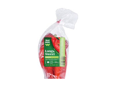 Pailgos saldžiosios paprikos WELL DONE, 250 g