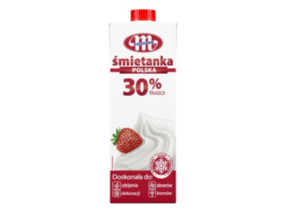 Plakamoji grietinėlė, 30%, UAT, 1 l (M)