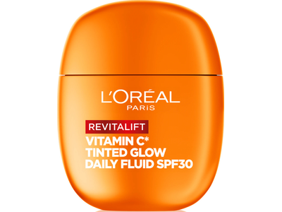 Veido fluidas L’Oréal Paris Revitalift Vitamin C Tinted Glow, 40 ml, SPF 30
